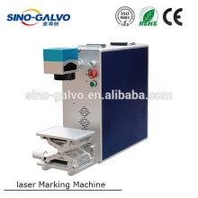 Высокое качество волоконный лазер маркировочная машина для пластика